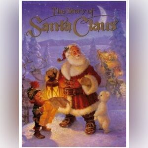 5for$20📗Vintage book -The Story of Santa Claus Book